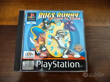 Bugs bunny Lost in time Sony PlayStation 1 ps1 