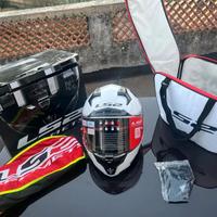 Casco LS2 FF327 Challenger Solid - Taglia M, Bianc