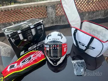 Casco LS2 FF327 Challenger Solid - Taglia M, Bianc