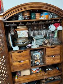 Credenza cantina in legno