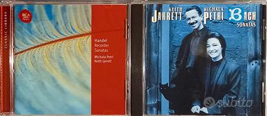 KEITH JARRETT, MICHALA PETRI - BACH, HANDEL (2 CD)