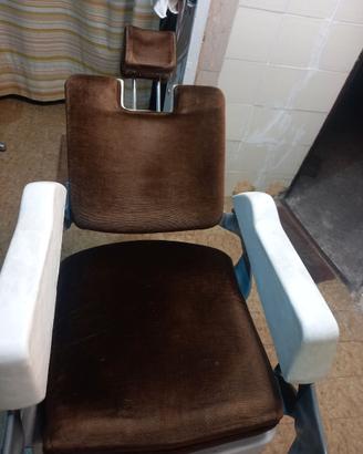 Poltrona da barbiere vintage Jupiter