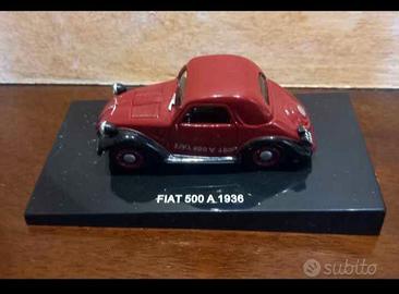 MODELLINO NUOVA 500 A DEL 1936 SCALA 1/43