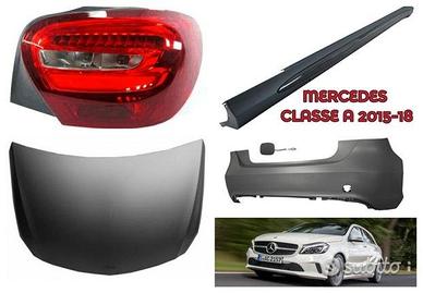 Mercedes Classe A W176 musata parafango cerchi 15>