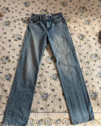 Jeans Pull&Bear a gamba dritta/wide leg