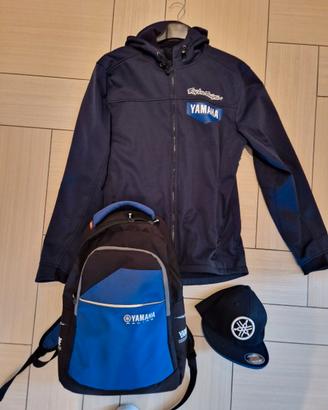 YAMAHA TROY LEE DESIGNS GIACCA-ZAINO-CAPPELLO