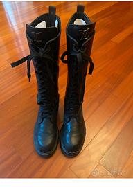 Stivali donna in vera pelle Loius Vuitton mis.40