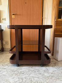 Mobile porta Tv Vintage anni ‘60 su ruote