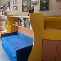 Cameretta con soppalco per due persone