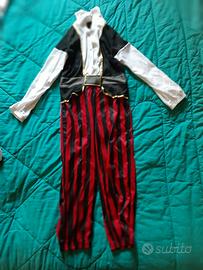 VESTITI CARNEVALE SOGGETTO PIRATA 4-8 ANNI