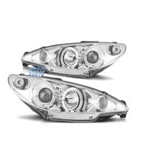 FARI PEUGEOT 206 98-08 ANGEL EYES FONDO CROMATO