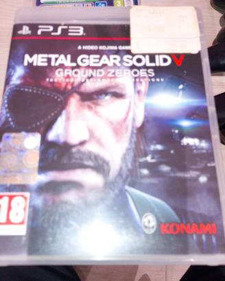 PlayStation 3 metal Gear solid v