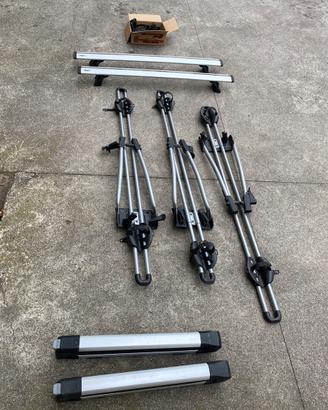 Thule portabici e portasci con barre tetto