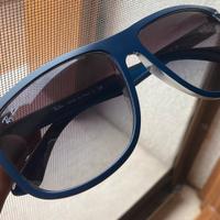 Rayban occhiali da sole blu originali