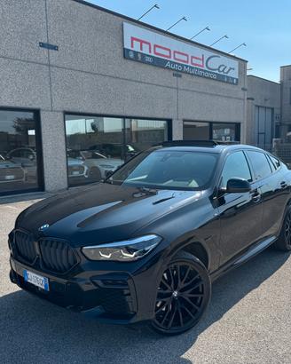 BMW X6 xdrive30d mhev 48V Msport TETTO FULL OPTION