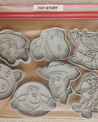 Set 7 Tagliapasta / Formine Toy Story Disney Pixar