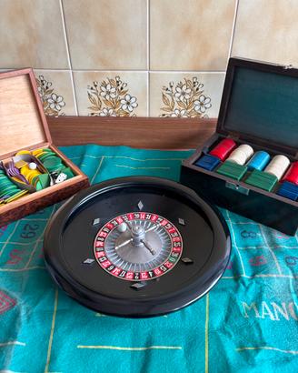 Roulette Set Vintage Dal Negro