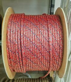 Cima Marlow rossa 8 mm scotte, terzaroli