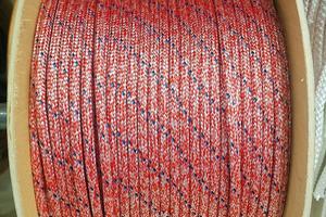 Cima Marlow rossa 8 mm scotte, terzaroli