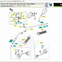 Specchio Sx Kawasaki ER 500 560011537