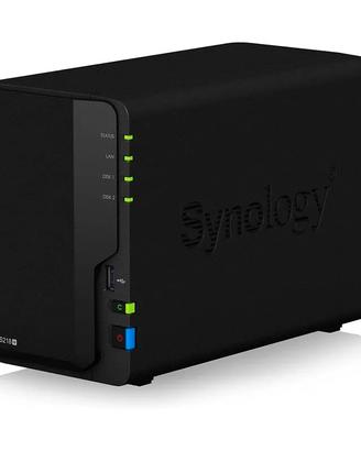 NAS Synology DS218j + 6TB HDD Hitachi (2x 3TB)