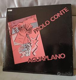 Lp 33 giri Paolo Conte - Aguaplano