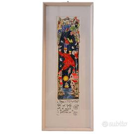 Serigrafia - Notte sul golfo - Francesco Musante -