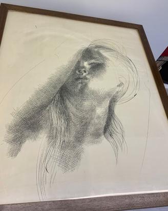 Emilio GRECO ORIGINALE quadro