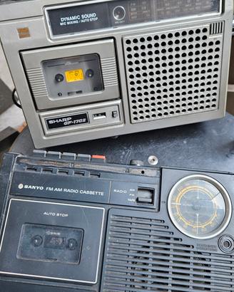 Lotto radio portatili vintage