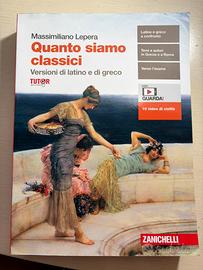 Quanto Siamo Classici Lepera Versioni Zanichelli