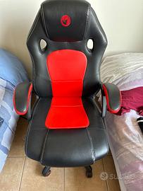 Sedia da gaming  – comoda e reclinabile