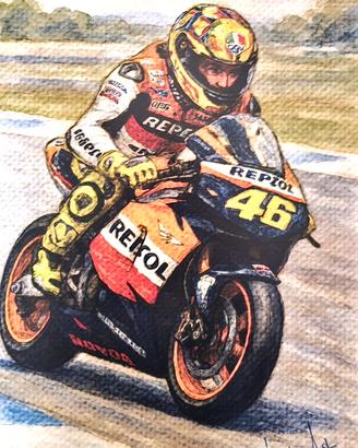 Poster Tributo Repsol Honda Valentino Rossi
