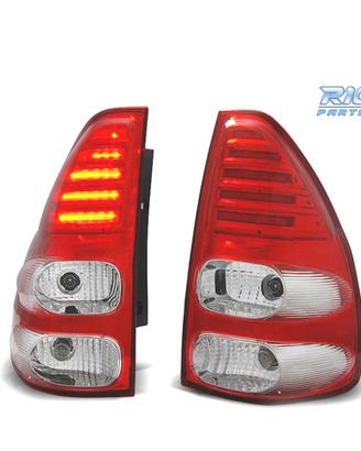 FANALI PER TOYOTA LAND CRUISER FJ120 03-08 LED ROS