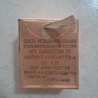 scatola munizioni carcano 91