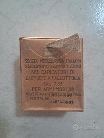 scatola munizioni carcano 91