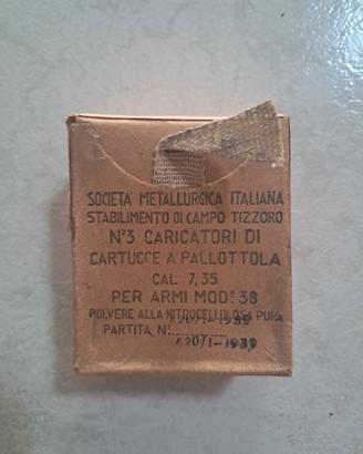 scatola munizioni carcano 91