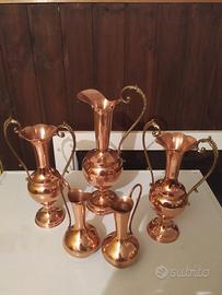 caraffe in rame e ottone 