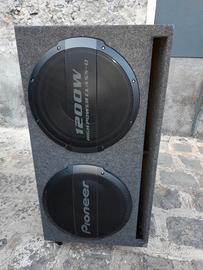 Subwoofer Pioneer 1200W RMS