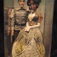 principessa e ranocchio bambola da collezione 