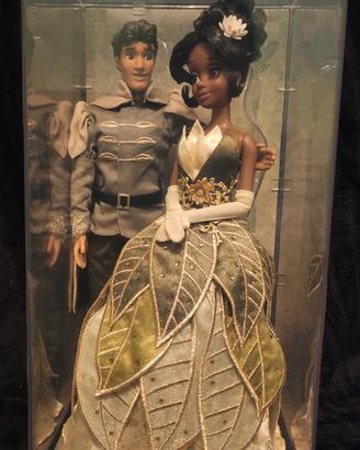 principessa e ranocchio bambola da collezione 