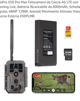 Telecamera / fototrappola live