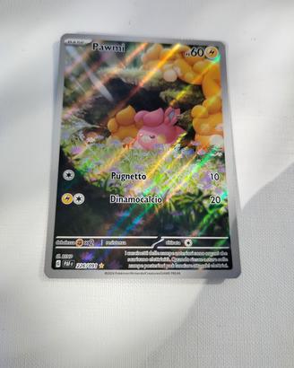 Carta Pokemon PAWMI FULL ART SHINY
