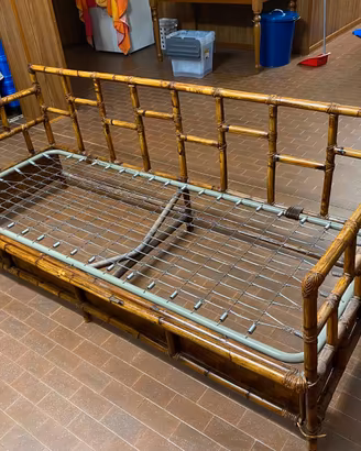 Struttura Letto in vimini