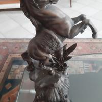 cavallo in bronzo