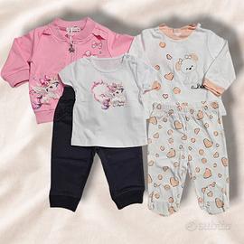 Lotto neonata 3/6 mesi nuovo con cartellino 5 pz