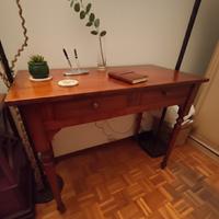 SCRIVANIA VINTAGE ELEGANTE CON CASSETTI