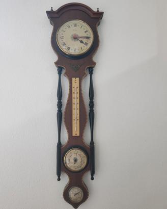 orologio da parete in legno multifunzione 