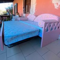 divano letto per cameretta fornito di tutto