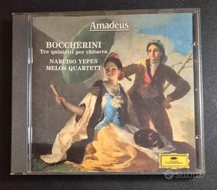 CD "l Tre quintetti per chitarra" Luigi Boccherini