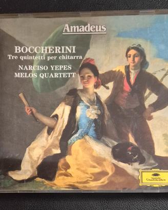 CD "l Tre quintetti per chitarra" Luigi Boccherini